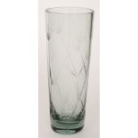 Geoffrey Baxter - Whitefriars - A glass vase of tapering form, pattern C539,