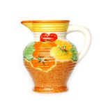 Clarice Cliff - Nasturtium - A shape 564 George jug circa 1933,