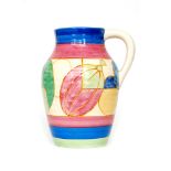 Clarice Cliff - Pastel Melon - A single handled Isis vase circa 1930,