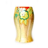 Clarice Cliff - Jonquil - A shape 583 vase circa 1935,