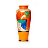 Clarice Cliff - Melon - A shape 186 vase circa 1930,