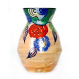 John Butler & Clarice Cliff - A shape 360 vase circa 1929,