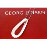 Regitze Overgaard for Georg Jensen - A Danish Sterling silver pendant from the Infintiy range