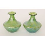 Loetz - A pair of glass vases,