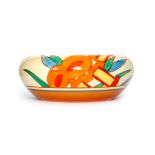 Clarice Cliff - Bobbins - A shape 56 fruit bowl circa 1932,
