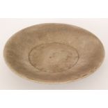 A large Chinese Qing Dynasty 18th Century Ming type dish of shallow circular form with circular