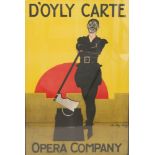 DUDLEY HARDY(1867-1922) - 'D'oyly Carte Opera Company - Yeoman of the Guard', lithographic poster,