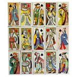 Colin Mead - Dorincourt Industries - A complete set of twelve 6in x 3in Court Cards dust pressed