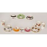 A Coalport miniature five piece tea service 'Titania',