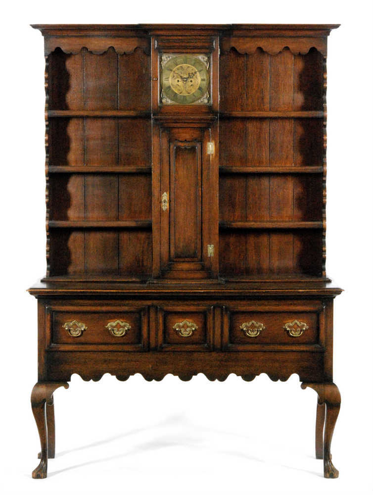 An 18th Century style oak dresser,