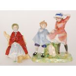 Two Royal Doulton figurines comprising Milestone HN3297 and Sally HN2741 (2)