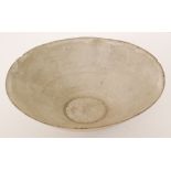 A Chinese Ming Dynasty 16th to 17th Century Ge type bowl of footed circular form with an everted