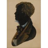MANNER OF FREDERICK FRITH - A young boy in profile,