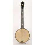 An early 20th Century five string Ukulele by Clifford Essex Co Bond Street London,