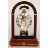 A late 20th Century skeleton mantle clock by Sewills, from the Admiralty Arch Collection,