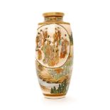 A 19th Century Japanese Meiji period Satsuma vase,