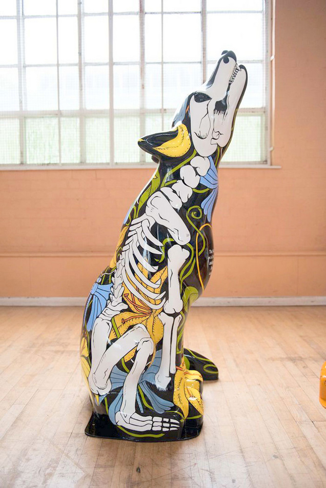 Kiyiya Artist: Jo Burgess Addressing the false image of Wolverhampton as a drab and dead city, - Image 4 of 4