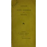 Fine Uncut Copy, in Original Printed Wrappers [Yeats (W.B.)] 'Ganconagh' John Sherman and Dhoya,sm.