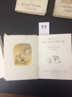 Potter (Beatrix) The Tailor of Gloucester, 12mo, L. (F. Arne) 1903, hf. title, cold. - Image 4 of 14