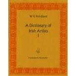 Strickland (W.G.) A Dictionary of Irish Artists, 4to 2 vols., Shannon (I.U.P.