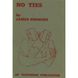Simmons (James) No Ties, Ulsterman Publication 1970, First Edn.