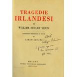 First Italian Edition Yeats (W.B.) Tragedie Irlandesi, Ed. by C. Linati.