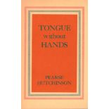 Signed Presentation of Author's First Book With Original Typescript Poem Hutchinson (Pearse)