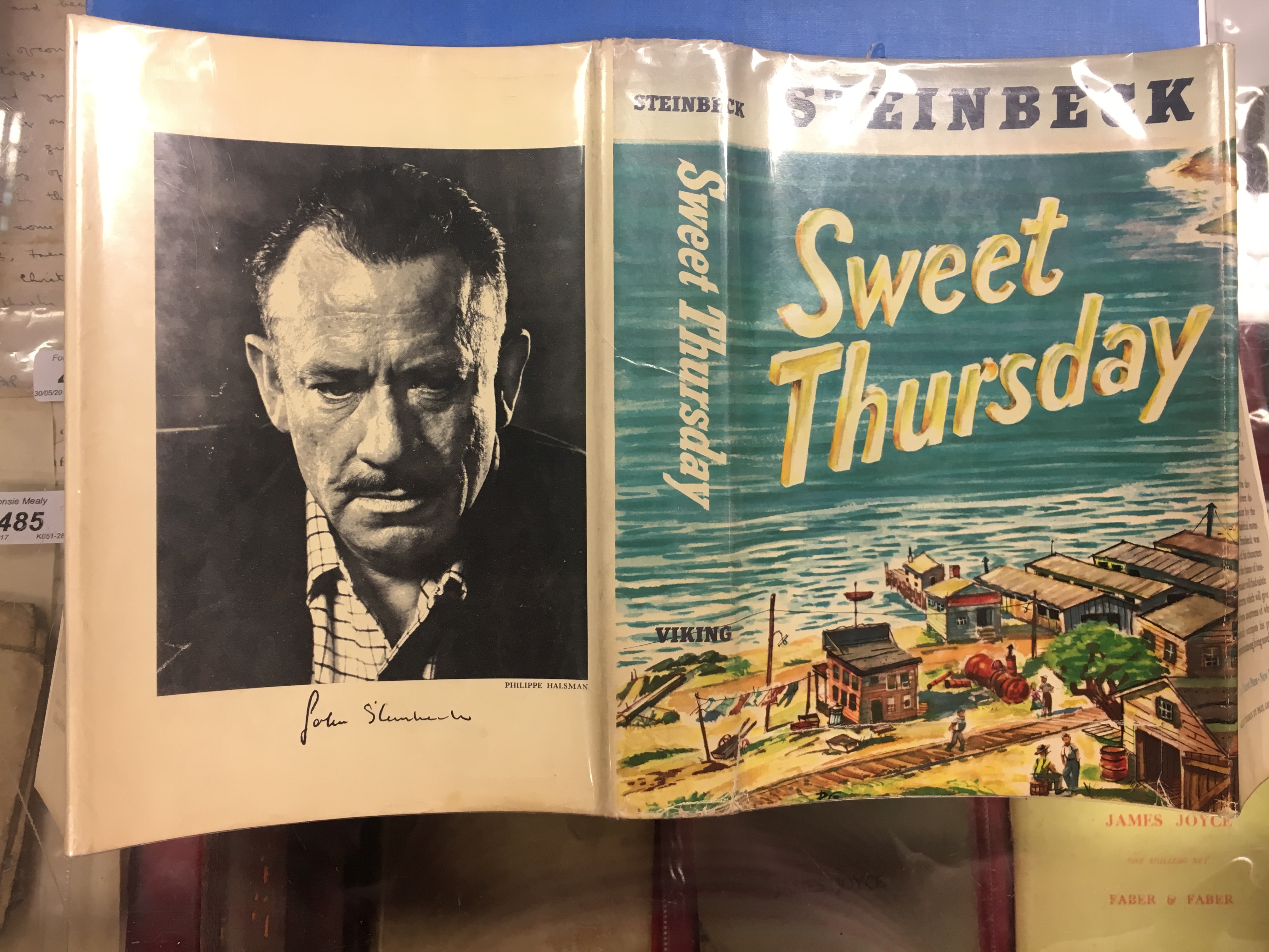 Steinbeck (John) Sweet Thursday, 8vo, N.Y. (The Viking Press) 1954, First Edn. hf. - Bild 3 aus 16