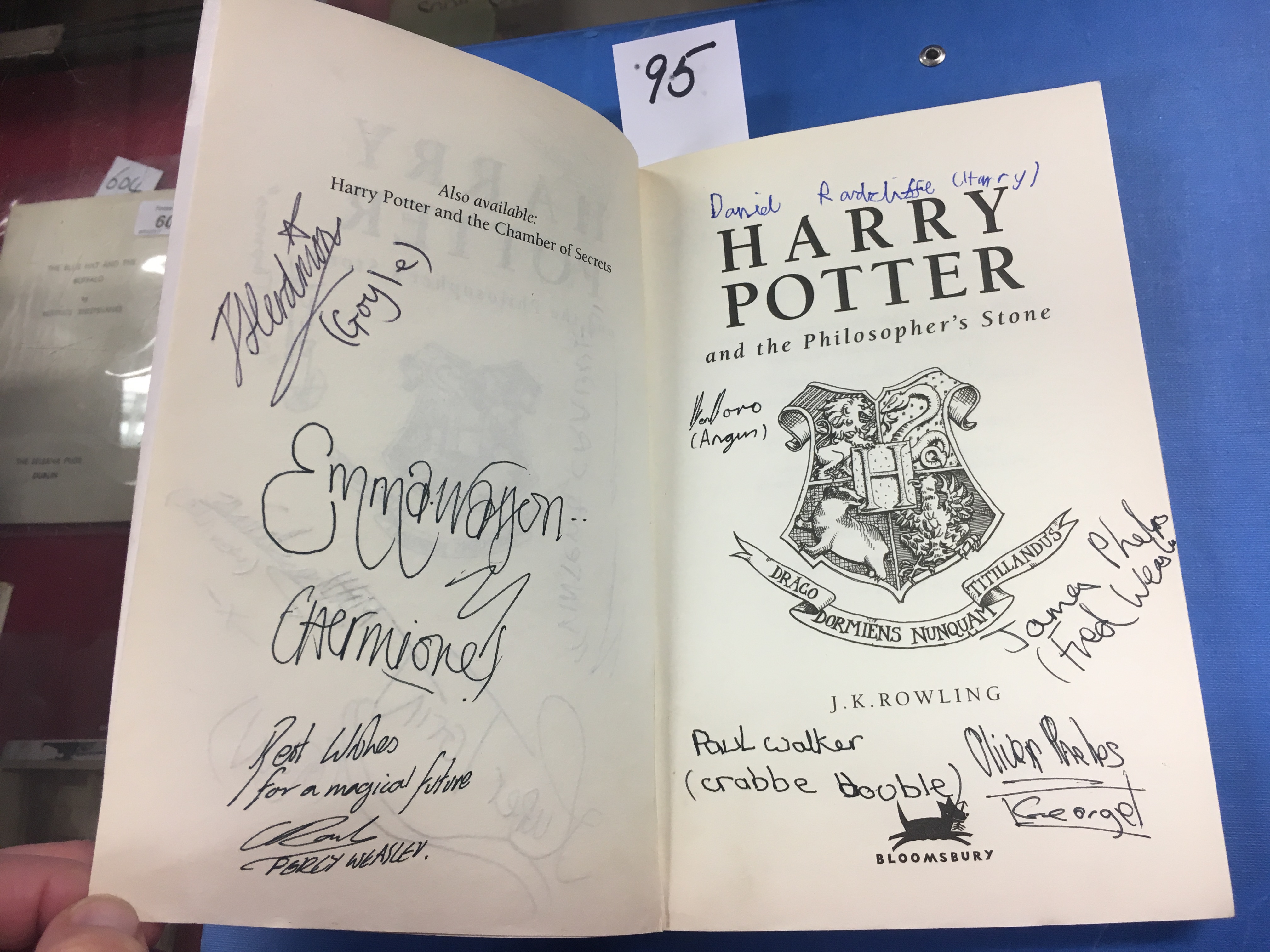 Signed by Daniel Radcliffe, Emma Watson & Others Rowling (J.K. - Image 14 of 14