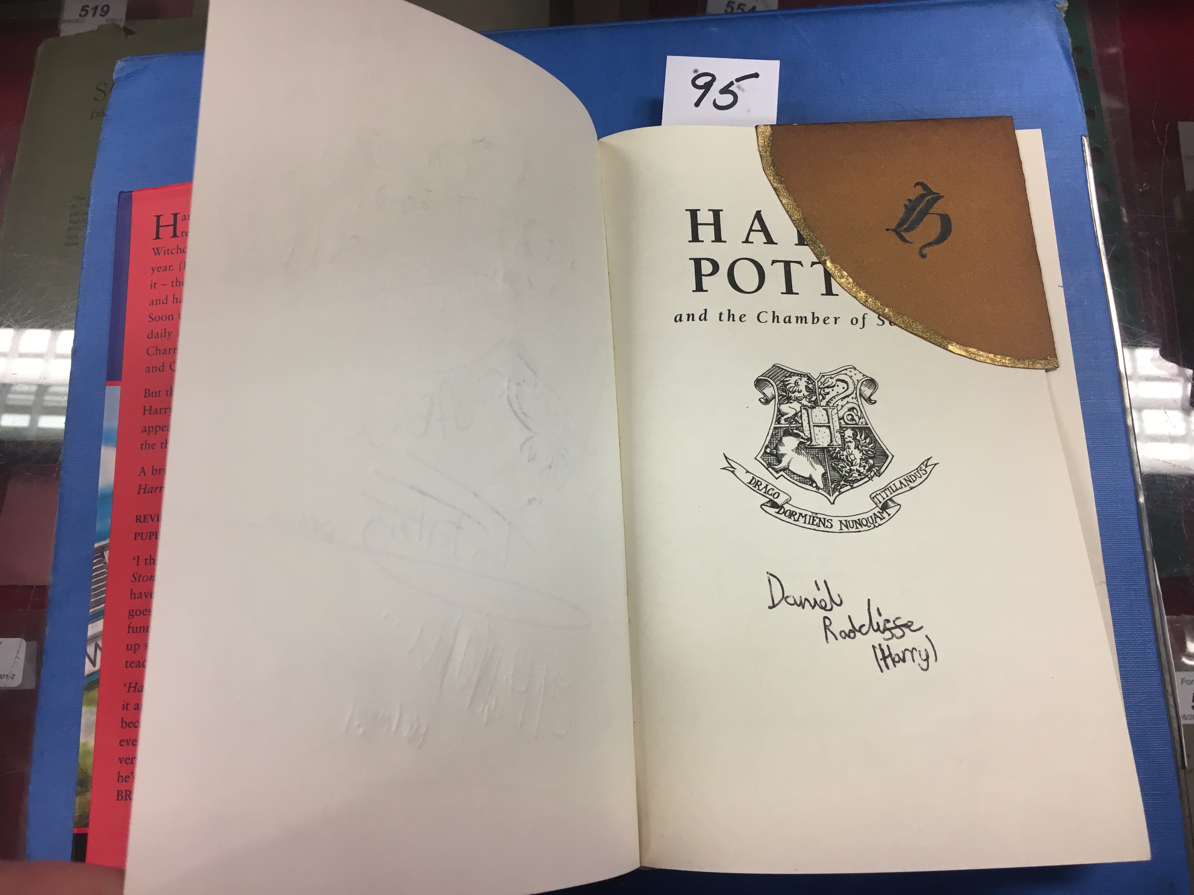Signed by Daniel Radcliffe, Emma Watson & Others Rowling (J.K. - Image 7 of 14
