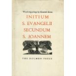 Dolmen's First book Illustrated by Elizabeth Rivers Dolmen Press: Imitium S. Evangelii Secundum S.