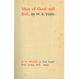 Yeats (W.B.) Ideas of Good and Evil, L. 1903. First Edn., hf. title, orig.