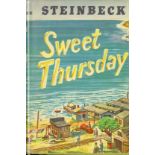 Steinbeck (John) Sweet Thursday, 8vo, N.Y. (The Viking Press) 1954, First Edn. hf.