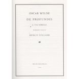 [Wilde (Oscar)] Holland (M.) De Profundis - A Facsimile, sm. folio, L.