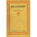 O'Donnell (Peadar). Islanders. L., Cape 1928, Third Impr., cloth (faded) in d.w.