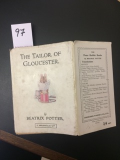 Potter (Beatrix) The Tailor of Gloucester, 12mo, L. (F. Arne) 1903, hf. title, cold. - Image 14 of 14