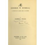 Signed by Author in Irish & English [Russell (George)] Figgis (Darrell) 'A.E.' (George W. Russell)