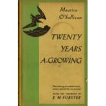 First English & American Editions The Blaskets: O'Sullivan (Maurice) Twenty Years A Growing,