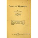 Ros (Amanda McKittrick) Fumes of Formation, 8vo Belfast 1933. First Edn., Inscribed 'Mr.