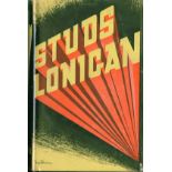 Farrell (James T.) Studs Lonigan, 8vo L. (Constable) 1936, cloth (yellow text), decor. d.j.