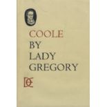 Dolmen Press Editions X: Gregory (Lady) Coole, Completed from the Manuscript. Sm. folio D. 1971.