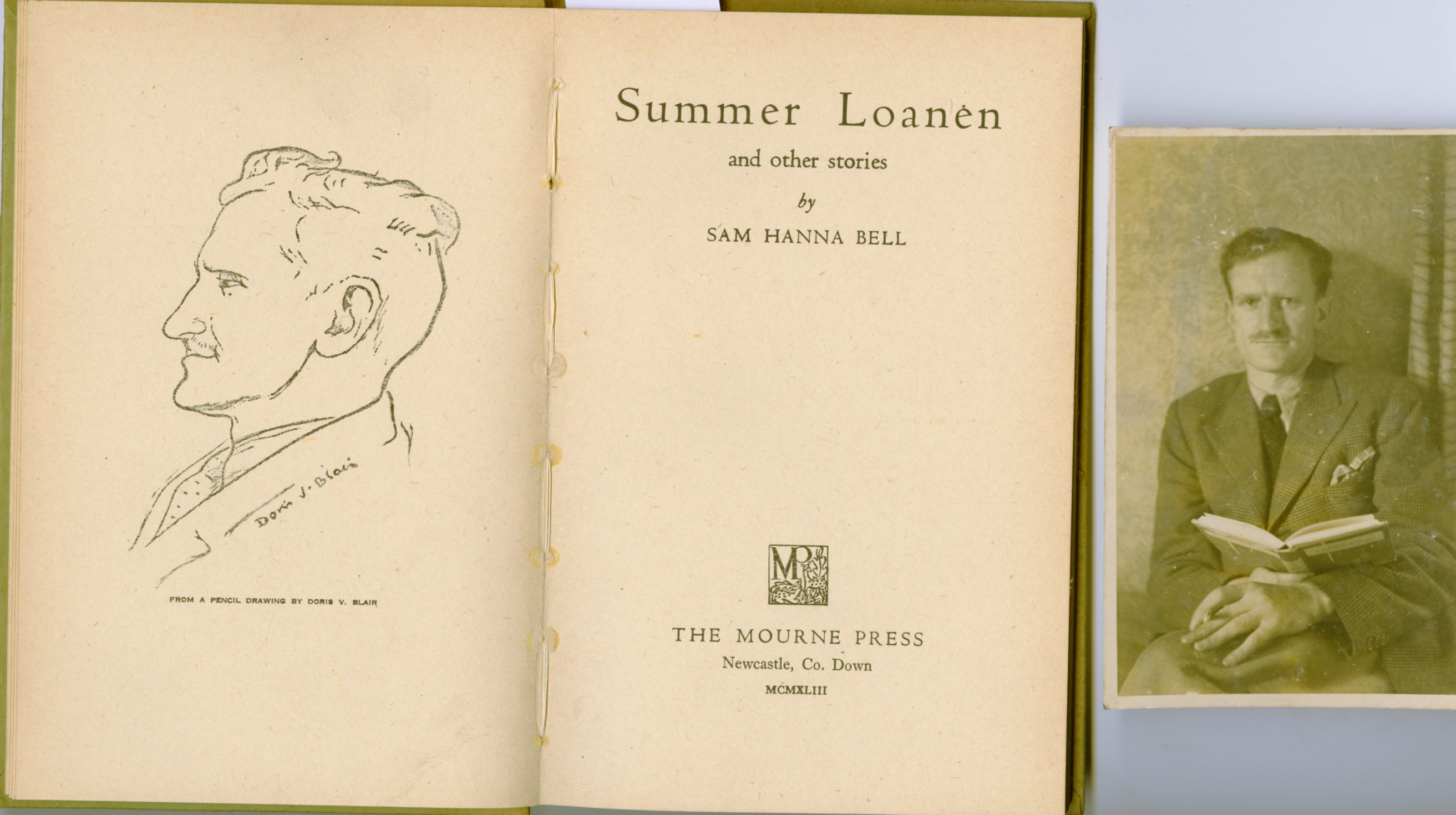 Bell (Sam Hanna) Summer Loanen and other Stories, Newcastle (Mourne Press) 1943. First Edn., port.