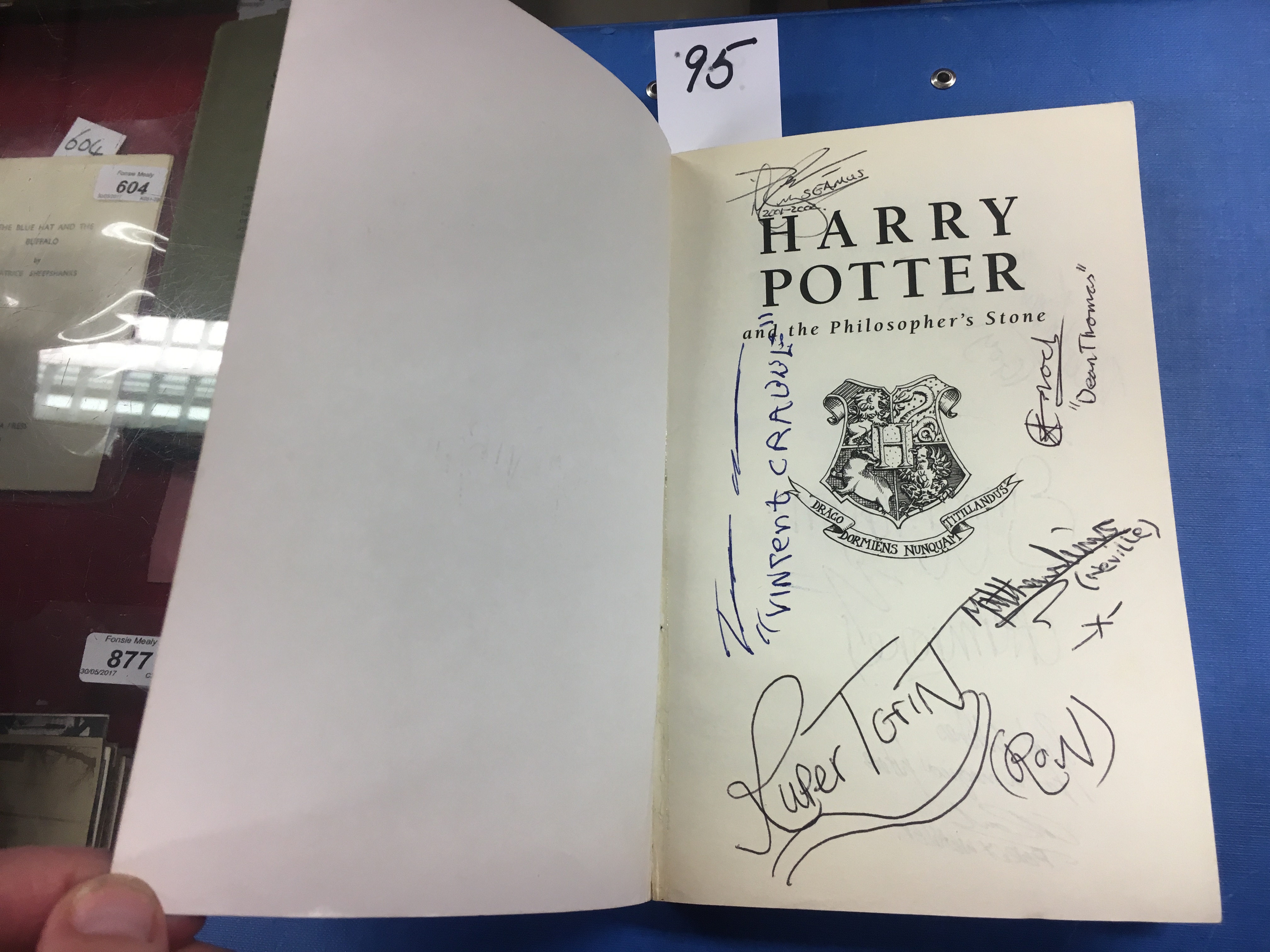 Signed by Daniel Radcliffe, Emma Watson & Others Rowling (J.K. - Image 13 of 14