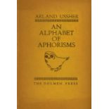 The Twelfth Book from Dolmen Dolmen Press: Ussher (Arland) An Alphabet of Aphorisms,