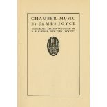 First Authorised American Edition Joyce (James) Chamber Music, 8vo, New York (B.W.