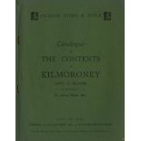 Co. Kildare - Jackson, Stops & Joyce - Catalogue of the Valuable Contents of Kilmoroney, Athy, Co.