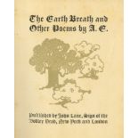 With Manuscript Poem by Author A.E. [Russell (George)] The Earth Breath and Other Poems.