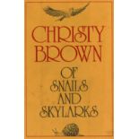 All First Editions Brown (Christy) Come Softly to My Wake, The Poems of Christy Brown. L.