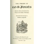 [Yeats (W.B.)] Tindall (W.Y.)ed. The Poems of W.B. Yeats, large 8vo, N.Y.