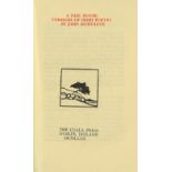 Cuala Press: Montague (John) A Fair House: Versions of Irish Poetry, 8vo D. 1972. Limited Edn. No.